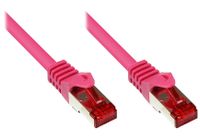 Alcasa 7m Cat6 S/FTP netwerkkabel Magenta 10 m