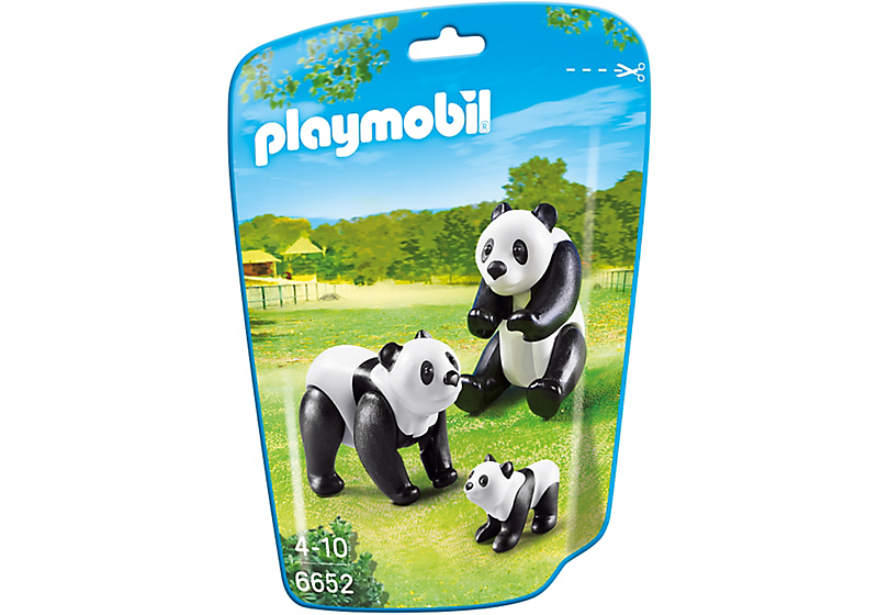 playmobil City Life Panda's met baby