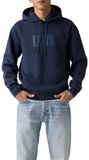 Levi's Relaxed Graphic Po Ssnl Serif 4 Navy Bla Sweatshirt à capuche pour homme Taille M Bleu