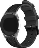 Strap-it Polar Ignite 2 nylon hybrid bandje - zwart