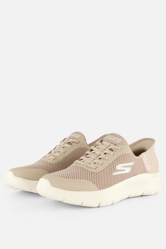 Skechers Slip-ins Go Walk Flex - Grand Entry - Dames Instappers - Taupe