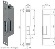 Assa abloy Elektrische Deuropener Veiligheid Type 331 DIN R
