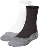 Falke Sokken Set van 2 Wit/Grijs/Zwart/Grijs