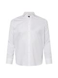 Hugo Boss BOSS Joe regular fit overhemd - structuur - wit - Strijkvriendelijk - Boordmaat: 39