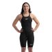 Akron venom hero dames openback kniepak - tiffany / donkerblauw - maat 22