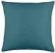 Stof Textile sierkussen Bea - petrol blauw - 50 x 50 cm