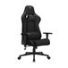 SENSE7 Spellcaster - Ergonomische bureaustoel - Gamingstoel - nek- en lendenkussen - In hoogte verstelbaar - Eco-leer - Duurzaam en comfortabel - Maximale belasting 150 kg - tot 185 cm lang - Zwart