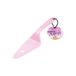 Birkmann Colour Kitchen taartschep met spreuk, roze, 26 x 6 cm, kunststof, vaatwasmachinebestendig
