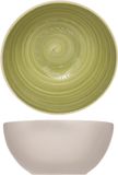 Cosy & Trendy Turbolino soep serveer schaaltje - groen - 14.5 cm