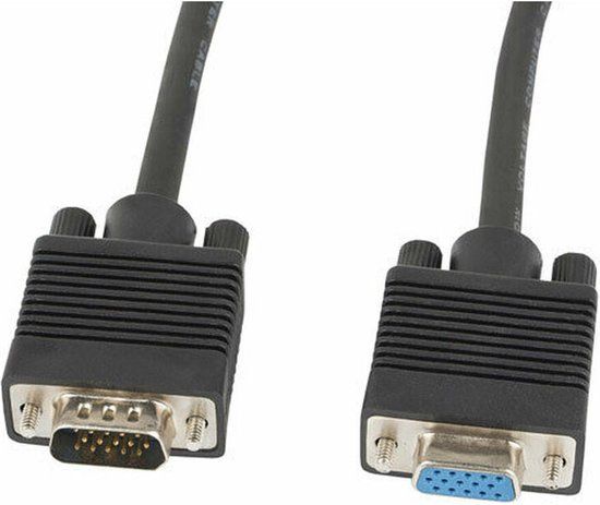 Lanberg VGA Cable - 3m - Black