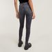 G-Star 3301 Skinny Wmn Dames Jeans Faded Black Magnet 34/32