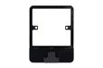 Schneider Electric Lisse Schroefloze Deco - Single Socket Surround, met clip, Spacer, GGBLC1GBS, zwart