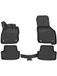 Element MERCEDES-BENZ E-Class W212, Limousine Rubbermatten 3D voor MERCEDES-BENZ E-Klasse W212, 2009-2016, sedan, 4 delig, Zwart