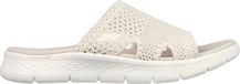Skechers GO WALK FLEX SANDAL IMPRESSED Sandalen/String Sandalen, Natuurlijk Textiel, 38 EU