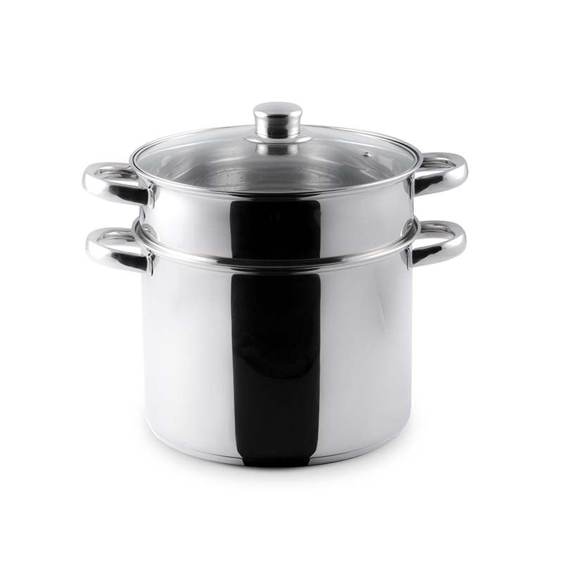 Aeternum Y0VEVPN220 - Stoompan - 220 mm - Roestvrijstaal