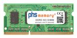 PHS-memory SP190286 2 GB DDR3 1333MHz SO-DIMM Laptopgeheugen