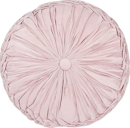 Beliani udala - sierkussen-roze-polyester