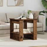 vidaXL Salontafel Oudhout 51 x 50 x 50 cm
