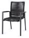Tierra Outdoor Tuinstoel Foxx - Aluminium en Rope - Charcoal