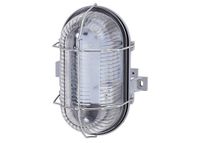 Ledino Pesch 8 Opbouw Wandlamp Zilver IP44