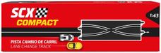 Scalextric Spoorwisseling 2 Eenheden Rood