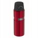 THERMOS STAINLESS KING Flasche 0,70 l Edelstahl Thermosflasche mit Safe Flow Lid, 15 h warm/24 h kalt, Wasserflasche, Trinkflasche für Tee, spülmaschinenfest, BPA-frei