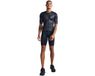 2XU Aero Hex Tri Half Zip T-shirt Manches Courtes Noir/Blanc S Homme