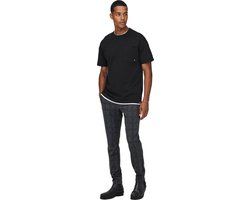 Only & Sons Onsmark Check Pants - Black - W32/L30