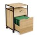Idmarket - Caisson de bureau support imprimante Detroit 2 tiroirs design industriel