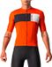 Castelli Prologo 7 Maillot Rouge Feu Clair Noir Ivoire Hommes M