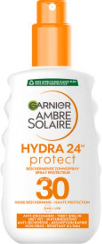 Garnier Ambre Solaire Hydraterende Zonnespray SPF 30 - 200 ml - Zonnebrandspray