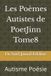 Les PoetJinn Les Poèmes Autistes de PoetJinn Tome8 Paperback