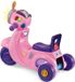 VTech 3-in-1 interactieve loopscooter, roze, ombouwbaar in driewieler en loopfiets, met interactief GPS-systeem