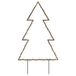 vidaXL Kerstverlichting kerstboom met grondpinnen 80 LED's 60 cm
