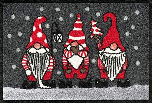 Wash+Dry Deurmat, winterkabouter, 40 x 60 cm, binnen en buiten, wasbaar