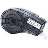 Brady BMP21-LAB BMP21-PLUS compatibele labelmakertape - Navulling van vinyllabels M21-375-488 9,5 mm x 6,4 m Phonillico®