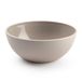 Plasticforte kommetjes/schaaltjes - dessert/ontbijt - kunststof - D17 x H7 cm - taupe - BPA vrij