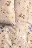 Ariadne at Home Soft Flowers dekbedovertrek - Lits-Jumeaux XL - 260 x 200/220 cm - Nude