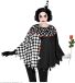 Widmann SRL Harlekijn poncho volwassenen