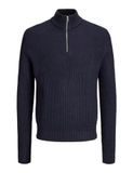JACK&JONES JJPANNEL KNIT HALF ZIP AW26 Heren Trui - Maat S