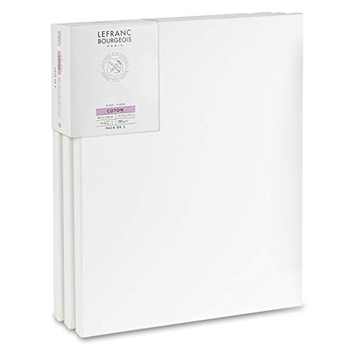 Lefranc & Bourgeois - Spieraam - 40 x 50 cm - Wit voorgegrond canvas