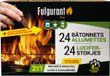 Fulgurant Luciferstick - Inodore, facile, pratique - 24 Bâtonnets/pièces
