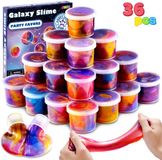 JOYIN Slime Mokken Party Favors, 36 stuks Galaxy slijm kinderen fluffy slijm, niet plakkerig, meetvrij en veilig voor meisjes en jongens - slijmset meisjes klaslokaal beloning