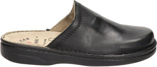 Nelson Anatomic heren pantoffel - Zwart - Maat 47