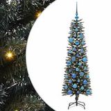Sapin de Noël artificiel vert 150 cm PVC, plastique et acier