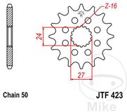 JT Sprockets Pignon Racing 17Z PAS 530