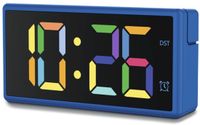Hama Ibiza wekker - Blauw - Multicolor display - USB oplaadfunctie