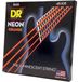 DR Strings NOB6-30 Neon Orange 6-Snarige Basgitaarsnaren
