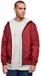 Build your Brand Windrunner Jacket BY016 - Burgundy/Black - XL