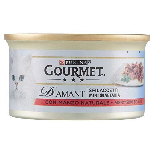 Purina Gourmet met rundvlees voor katten, 85 g